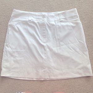 Golfers- get a fresh update for gold season!  White NikeGolf skort, worn once.